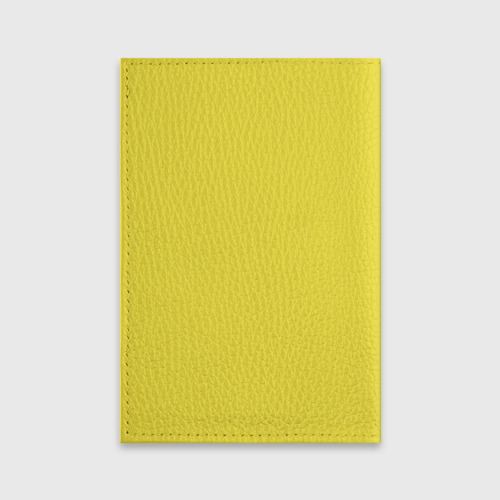 Обложка для паспорта матовая кожа Пикачу, цвет желтый - фото 2
