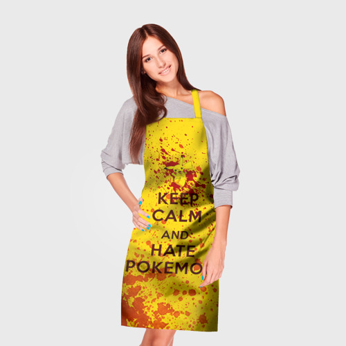 Фартук 3D Keep calm and Hate Pokemons - фото 3