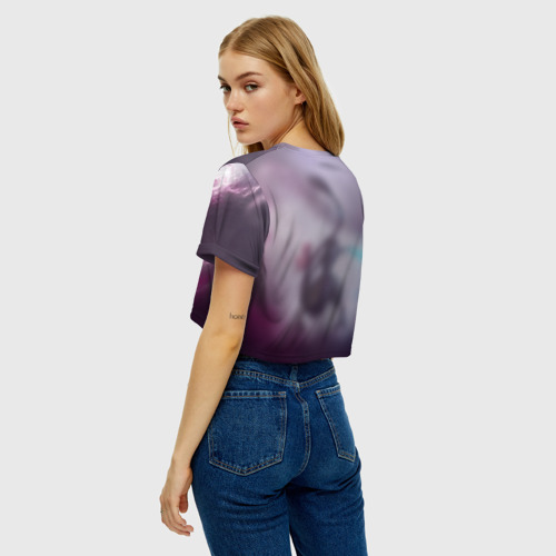 Женская футболка Crop-top 3D Покемон, цвет 3D печать - фото 5