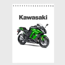 Скетчбук Kawasaky Ninja 1000