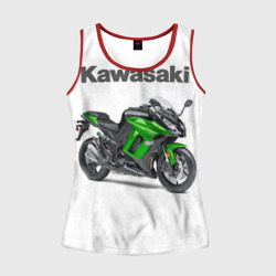 Женская майка 3D Kawasaky Ninja 1000