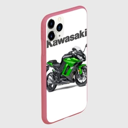 Чехол для iPhone 11 Pro матовый Kawasaky Ninja 1000 - фото 2