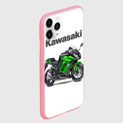 Чехол для iPhone 11 Pro Max матовый Kawasaky Ninja 1000 - фото 2
