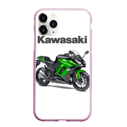 Чехол для iPhone 11 Pro Max матовый Kawasaky Ninja 1000