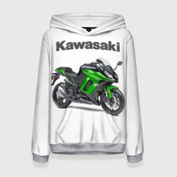 Женская толстовка 3D Kawasaky Ninja 1000