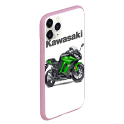 Чехол для iPhone 11 Pro Max матовый Kawasaky Ninja 1000 - фото 2