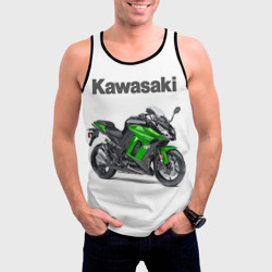 Мужская майка 3D Kawasaky Ninja 1000 - фото 2