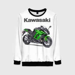 Женский свитшот 3D Kawasaky Ninja 1000