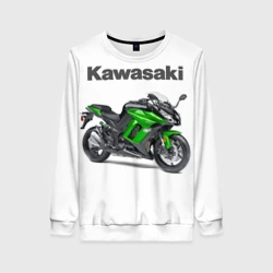 Женский свитшот 3D Kawasaky Ninja 1000