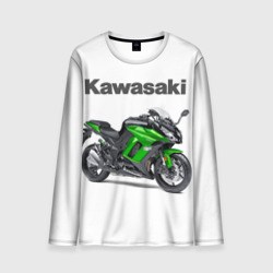 Мужской лонгслив 3D Kawasaky Ninja 1000