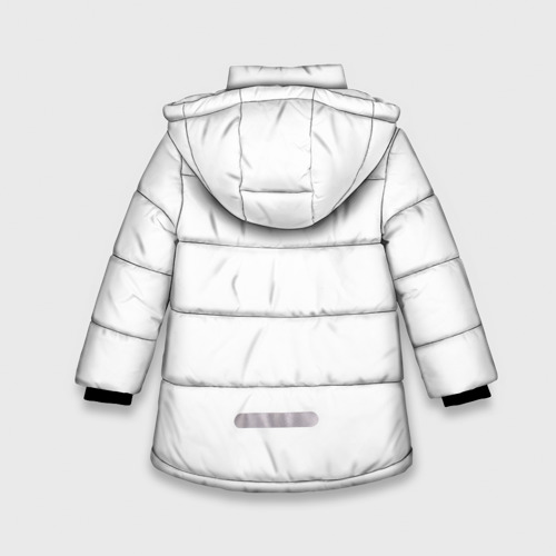 Зимняя куртка для девочек 3D Kawasaky Ninja 1000, цвет черный - фото 2