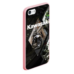 Чехол для iPhone 5/5S матовый Kawasaky - фото 2