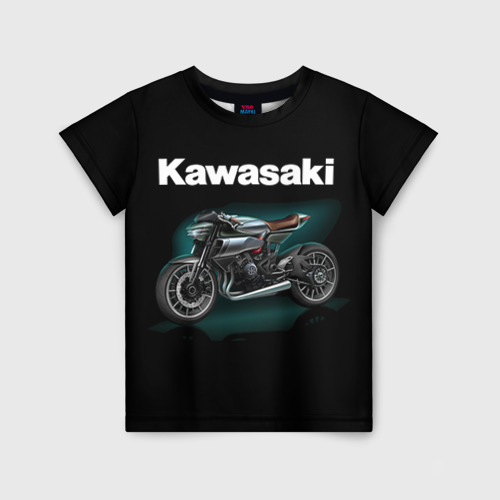 Детская футболка 3D Kawasaky concept