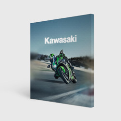 Холст квадратный Kawasaky sport