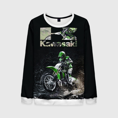 Мужской свитшот 3D Kawasaky cross