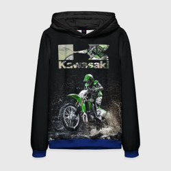 Мужская толстовка 3D Kawasaky cross