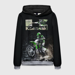 Мужская толстовка 3D Kawasaky cross