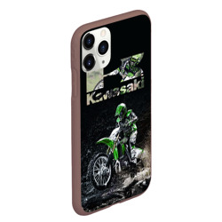 Чехол для iPhone 11 Pro Max матовый Kawasaky cross - фото 2