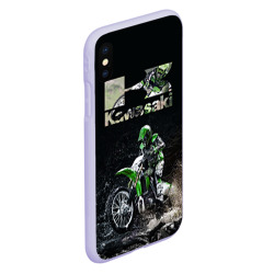 Чехол для iPhone XS Max матовый Kawasaky cross - фото 2