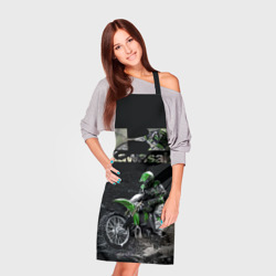 Фартук 3D Kawasaky cross - фото 2