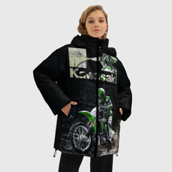 Женская зимняя куртка Oversize Kawasaky cross - фото 2