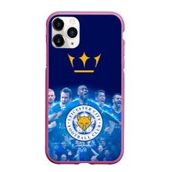 Чехол для iPhone 11 Pro Max матовый FC Leicester. Vardi