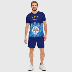 Мужской костюм с шортами 3D FC Leicester. Vardi - фото 2