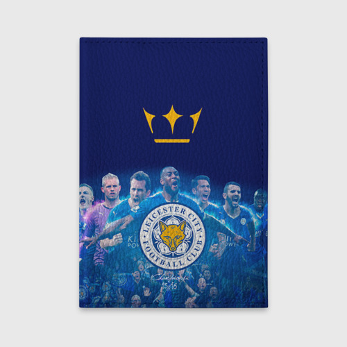 Обложка для автодокументов FC Leicester. Vardi, цвет зеленый