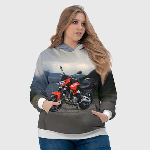 Женская толстовка 3D Aprilia - фото 6