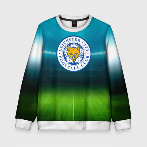 Детский свитшот 3D FC Leicester, цвет 3D печать