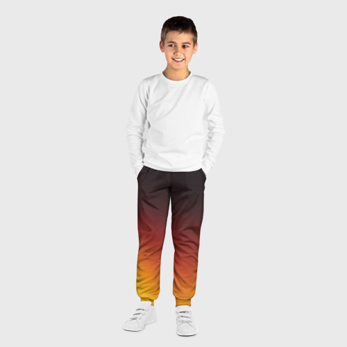 Детские брюки 3D Градиент, цвет 3D печать - фото 4