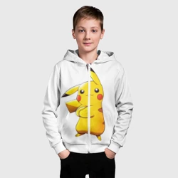 Детская толстовка 3D на молнии Пикачу - фото 2