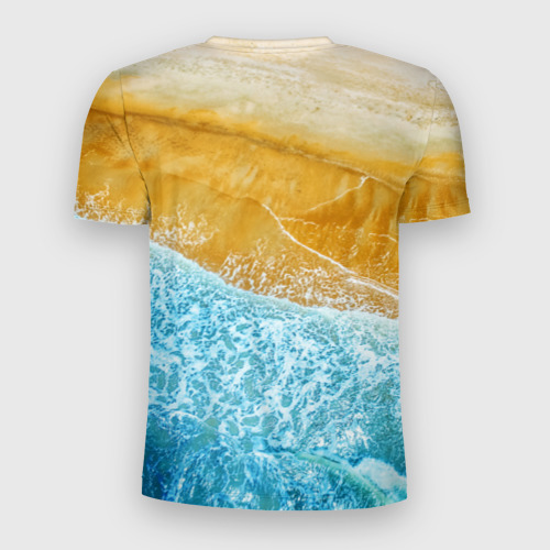 Мужская футболка 3D Slim Я люблю море, цвет 3D печать - фото 2