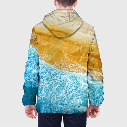 Мужская куртка 3D Я люблю море, цвет 3D печать - фото 5