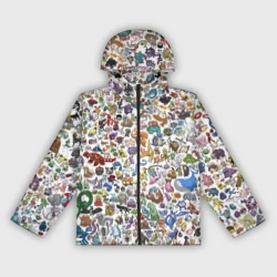 Женская ветровка 3D Покемоны