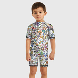 Детский купальный костюм 3D Покемоны - фото 2