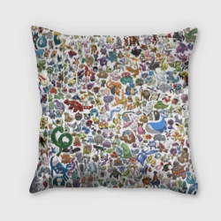 Подушка 3D Покемоны