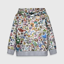 Детская толстовка 3D Покемоны