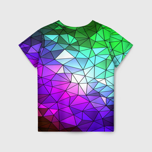 Детская футболка 3D Стекло мозаики, цвет 3D печать - фото 2