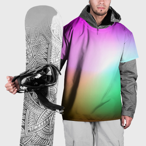 Накидка на куртку 3D Сочетание красок, цвет 3D печать