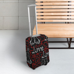 Чехол для чемодана 3D Love - фото 2