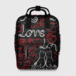 Женский рюкзак 3D Love