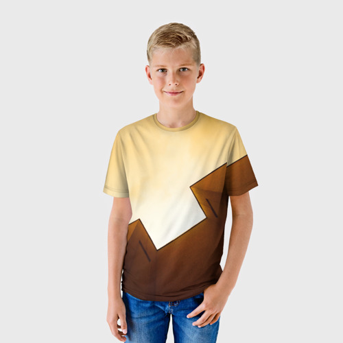 Детская футболка 3D Небоскрёб, цвет 3D печать - фото 3