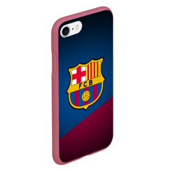 Чехол для iPhone 7/8 матовый ФК Барселона - фото 2