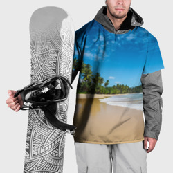 Накидка на куртку 3D Шикарный пляж