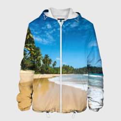 Мужская куртка 3D Шикарный пляж