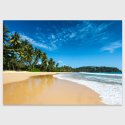 Поздравительная открытка Шикарный пляж