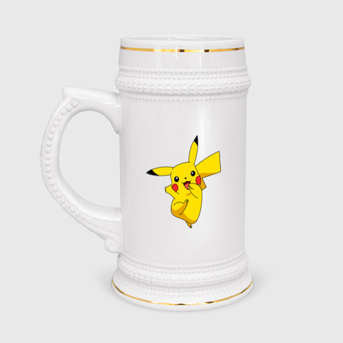 Кружка пивная Pikachu Smile