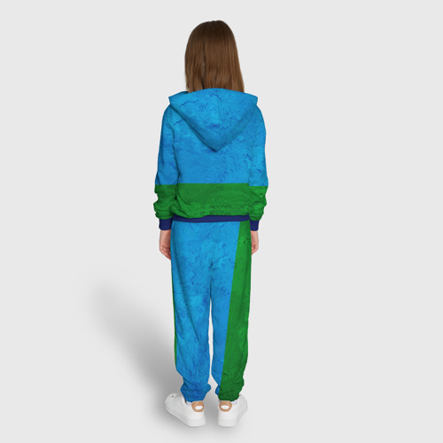 Детский костюм с толстовкой 3D 76 гв. ВДД, цвет синий - фото 6