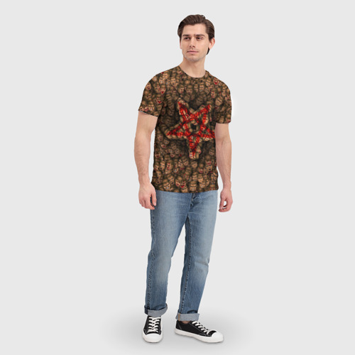 Мужская футболка 3D Doom, цвет 3D печать - фото 5
